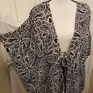Kimono style cover-up